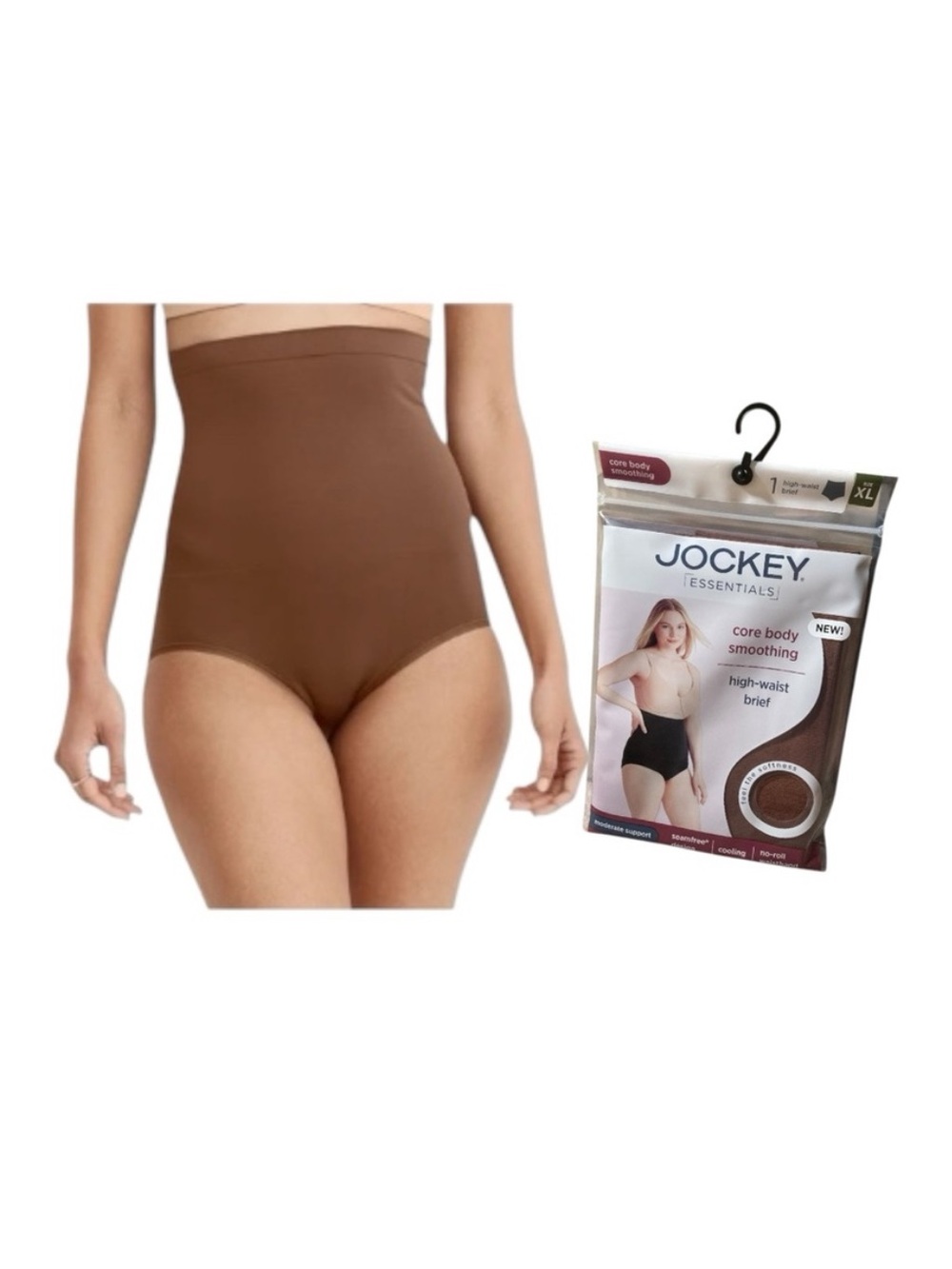 Jockey Core Body Smoothing High-Waist Shapewear Brief